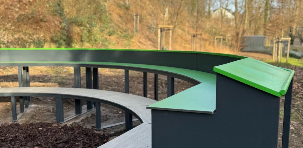 Unser Grünes Klassenzimmer ist fertig!